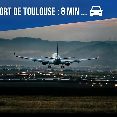 T2 Climatise Au Coeur Du Pole Aeronautique,a 8 Minutes De L'aeroport *
